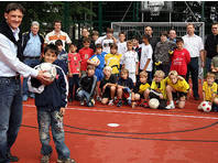 Bolzplatz-Eröffnung am 12.07.2008